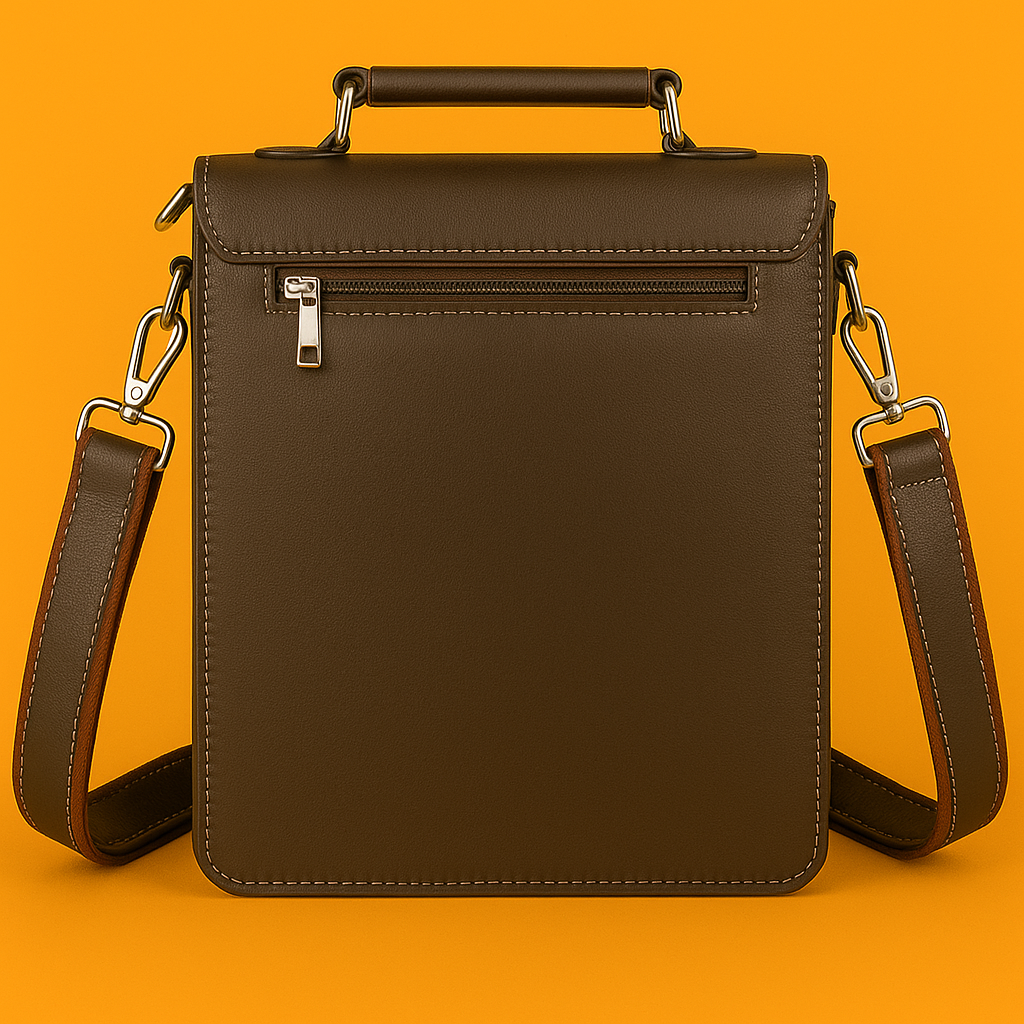 Rifter Brown Messenger Bag