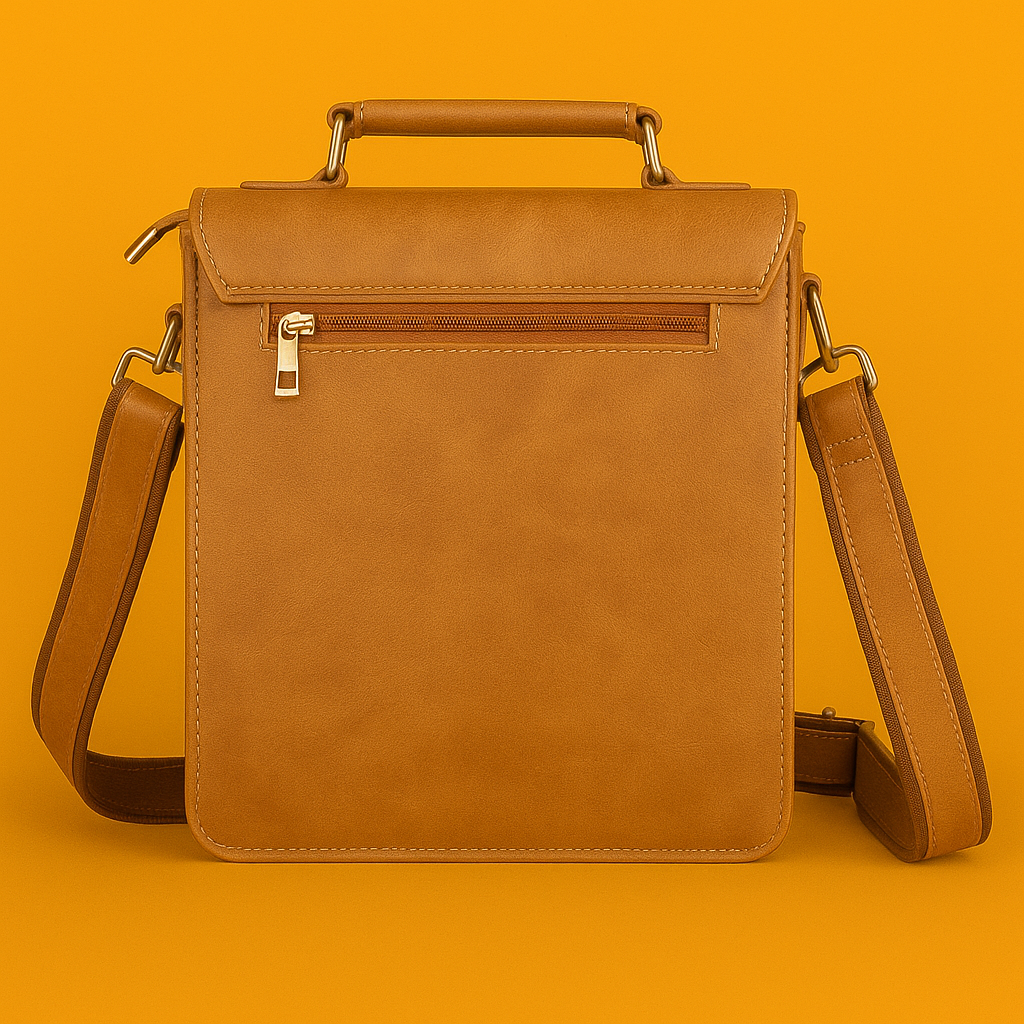 Rifter Tan Messenger Bag