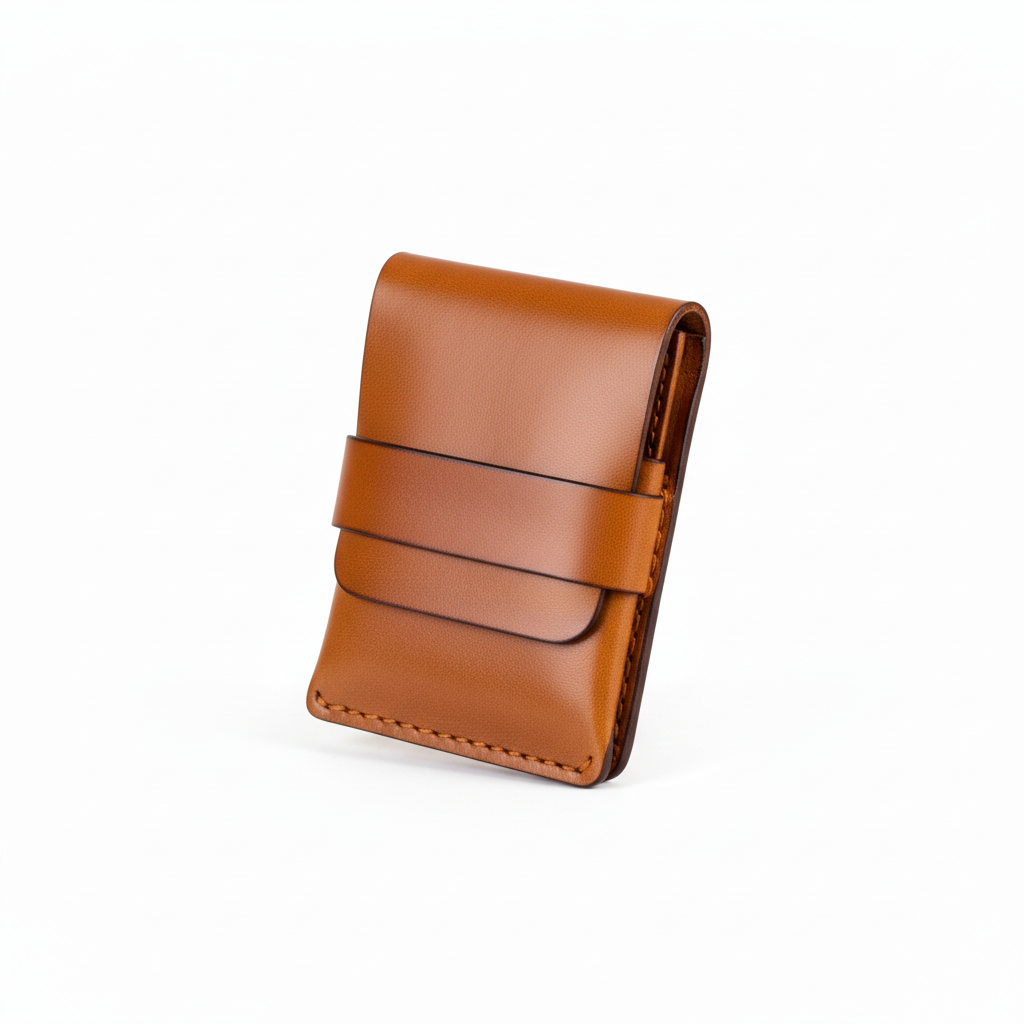 DELVAE Cactus Leather Wallet - Vegan Slim Bifold
