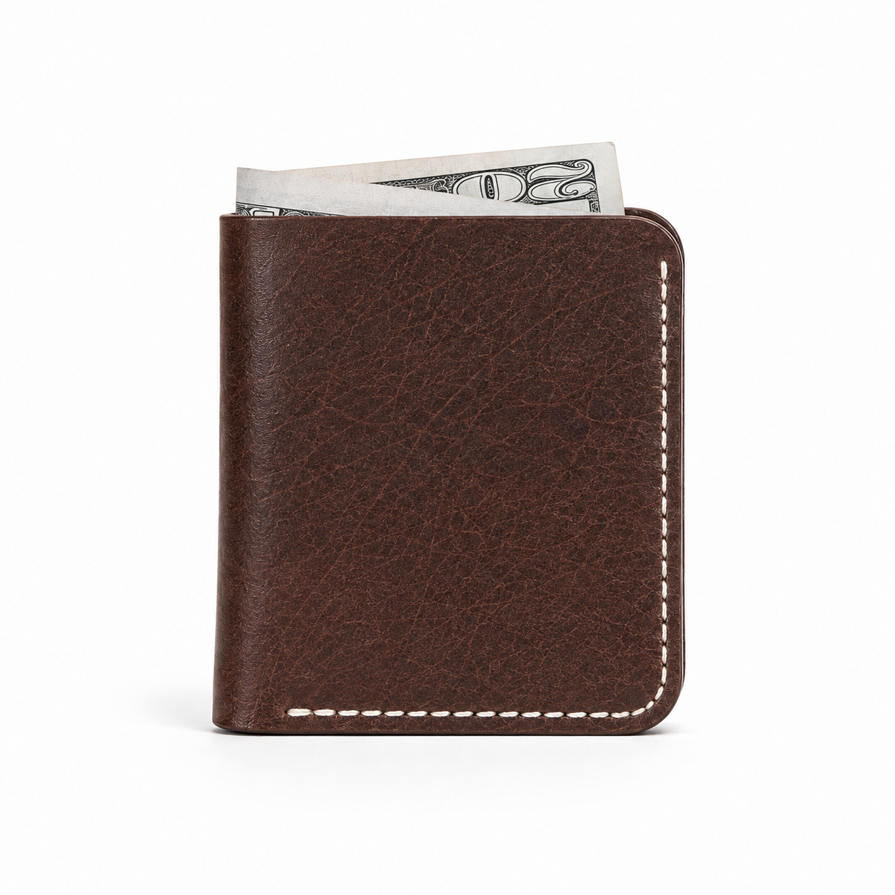 DELVAE Cactus Leather Wallet - Vegan Slim Bifold
