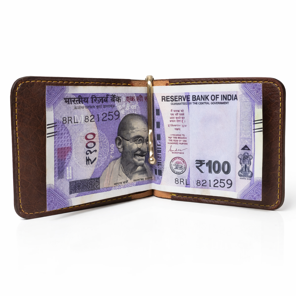 DELVAE Cactus Money clip - Vegan Money clip