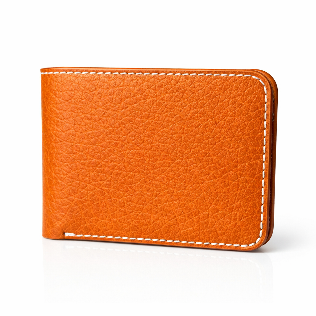 DELVAE Cactus Leather Wallet - Vegan Slim Bifold
