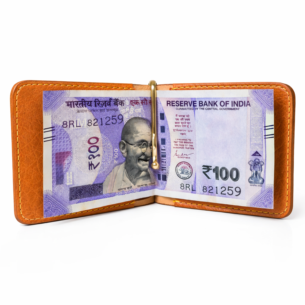 DELVAE Cactus Money clip - Vegan Money clip