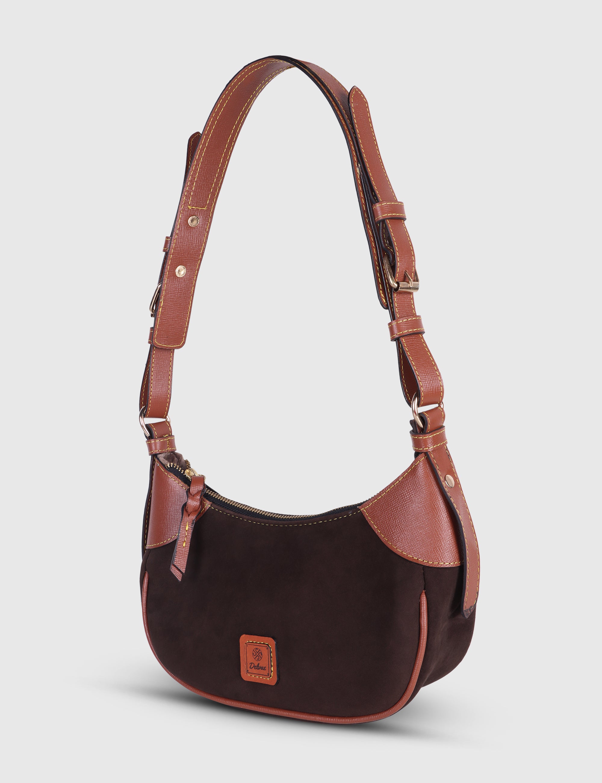 Suede Shoulder Bag