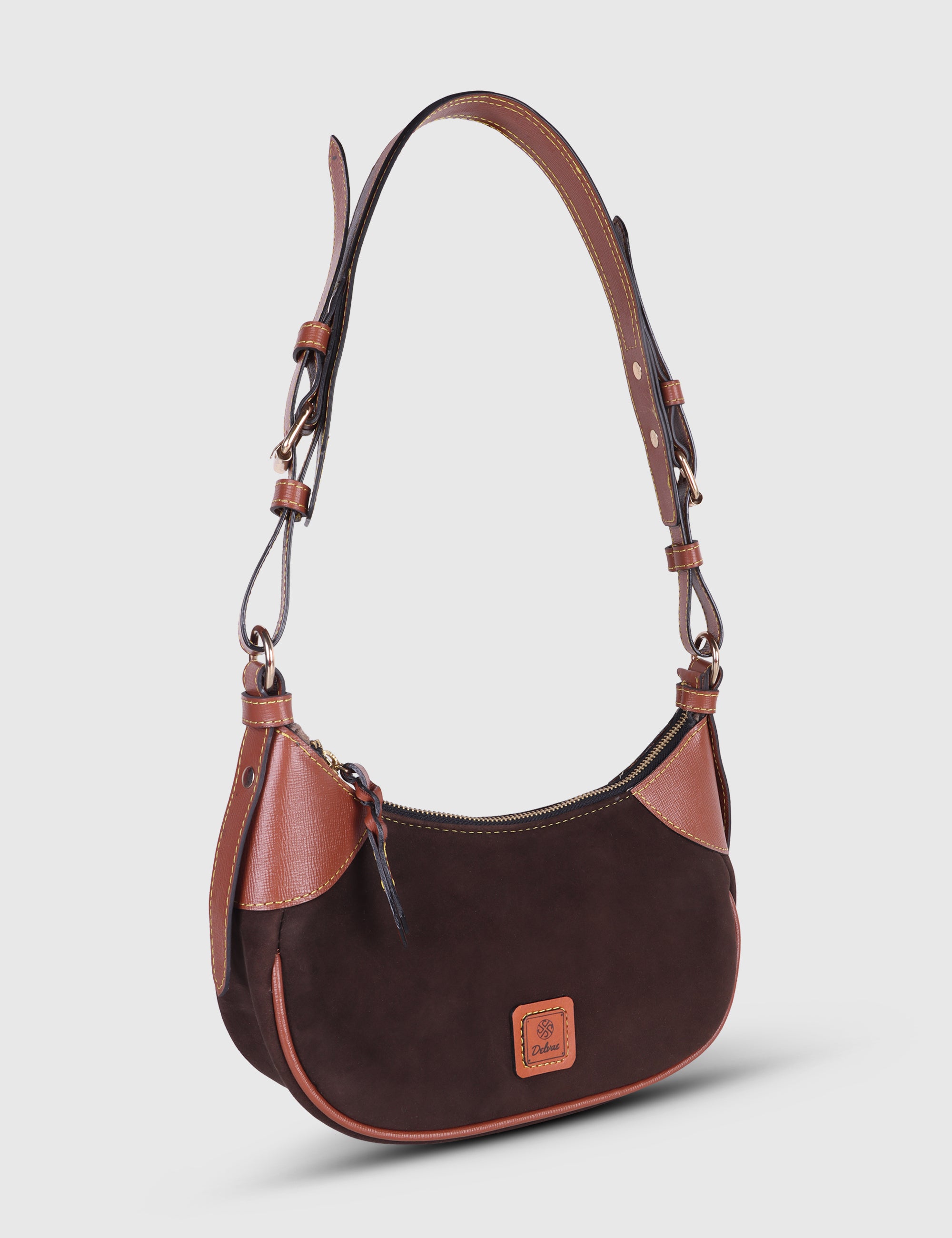 Suede Shoulder Bag