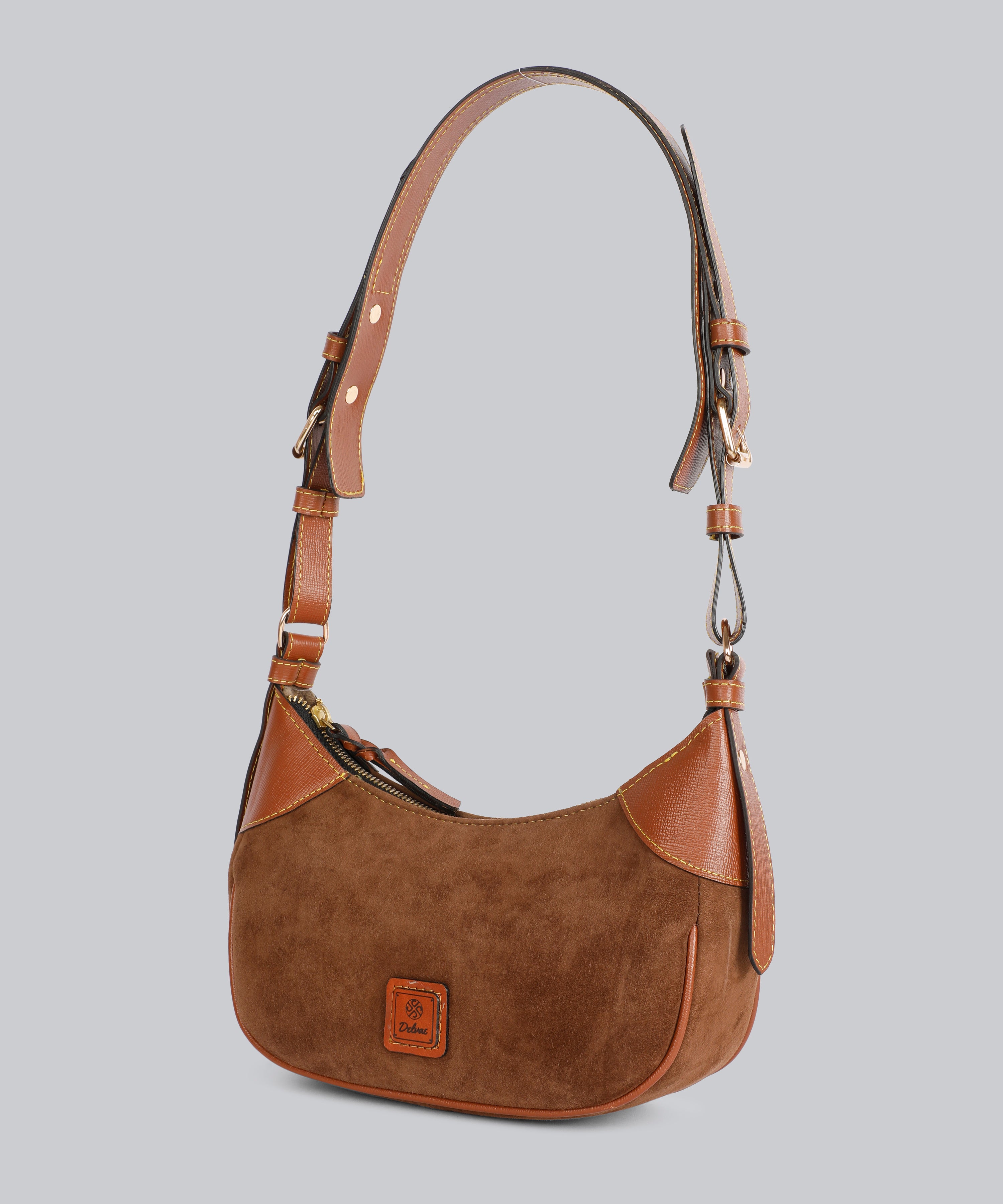 Suede Shoulder Bag