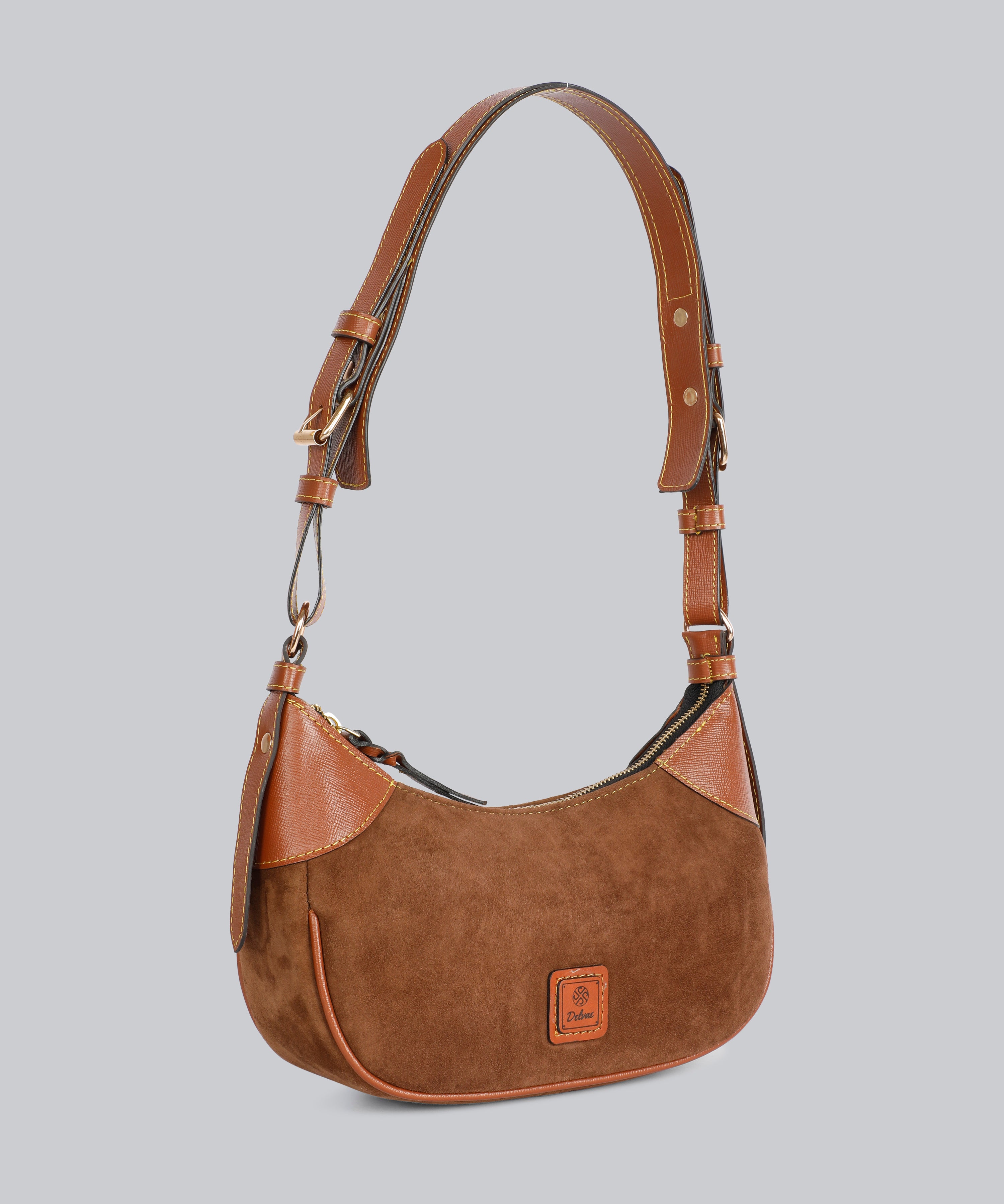Suede Shoulder Bag