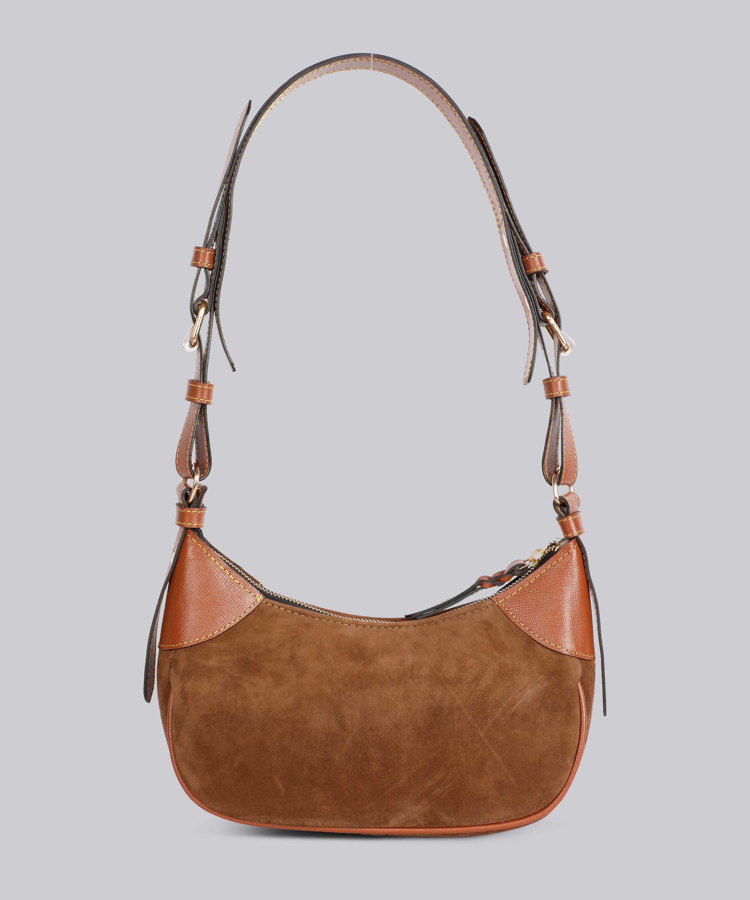 Suede Shoulder Bag