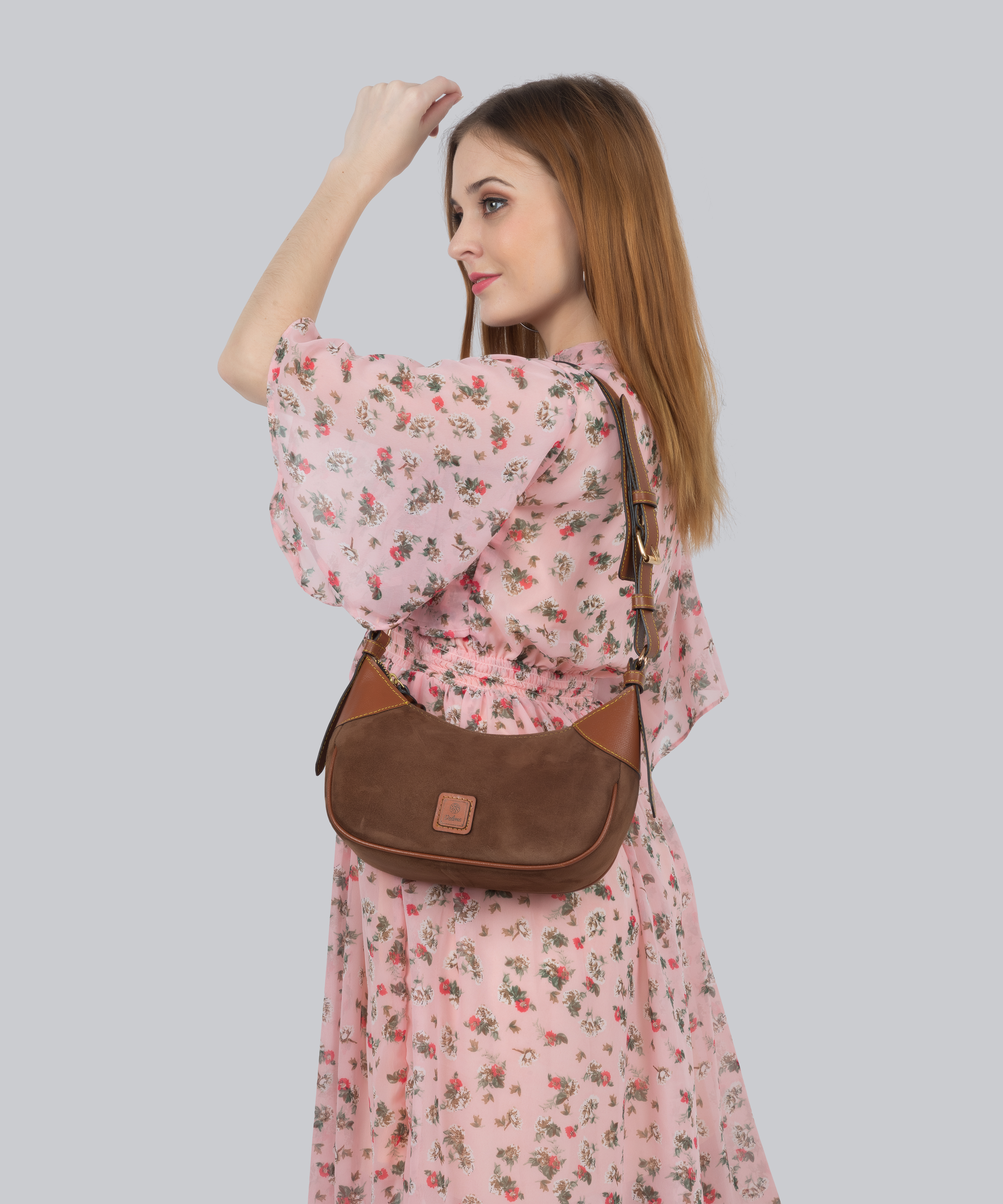 Suede Shoulder Bag