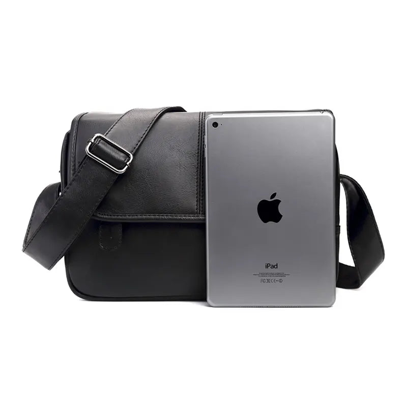 slim men's messenger bag