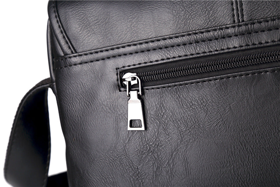 slim men's messenger bag