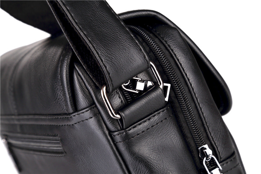 slim men's messenger bag