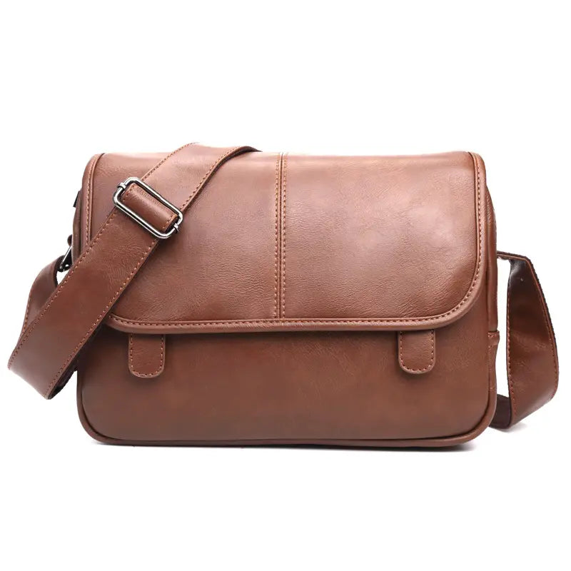 slim men's messenger bag