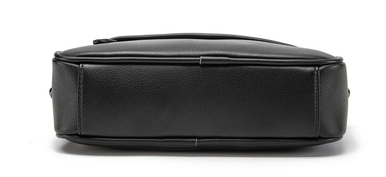 Vegan Leather Messenger Bag