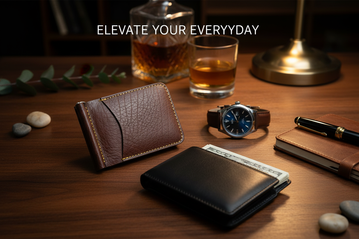 DELVAE Cactus Money clip - Vegan Money clip