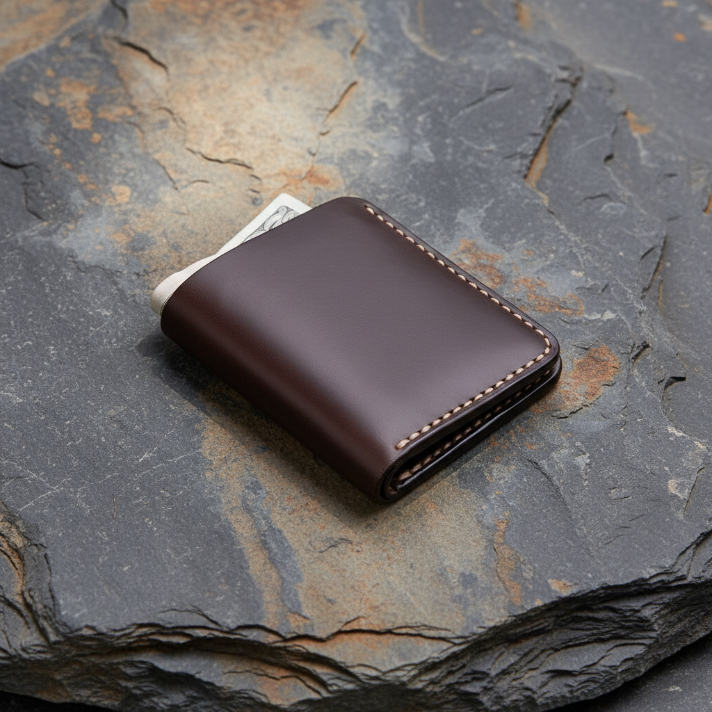 Wallet on Stone