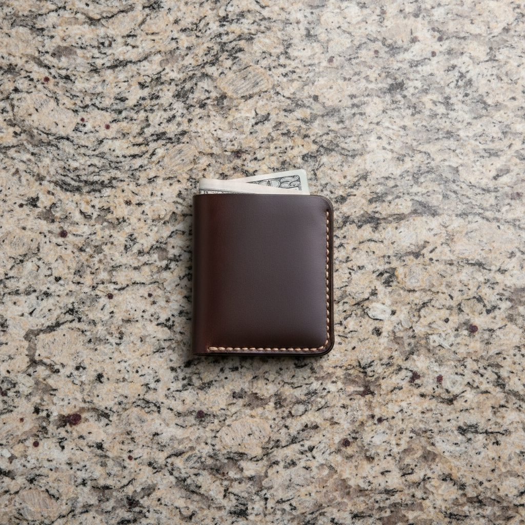 Wallet Overhead on Stone