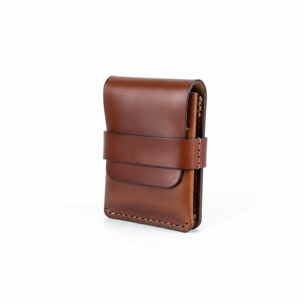 DELVAE Cactus Leather Wallet - Vegan Slim Bifold
