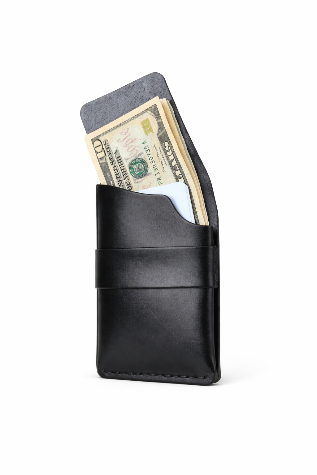 DELVAE Cactus Leather Wallet - Vegan Slim Bifold