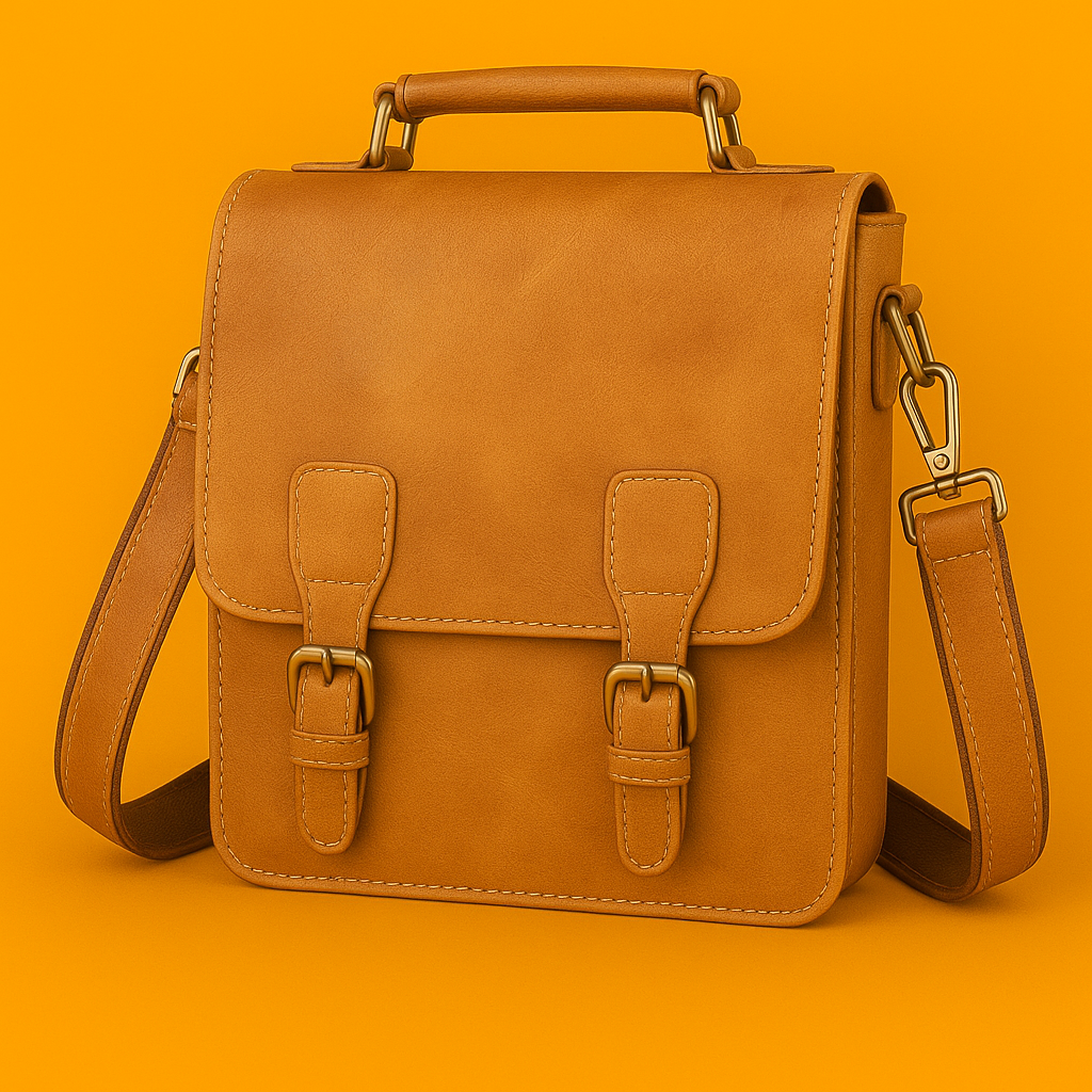 Rifter Tan Messenger Bag