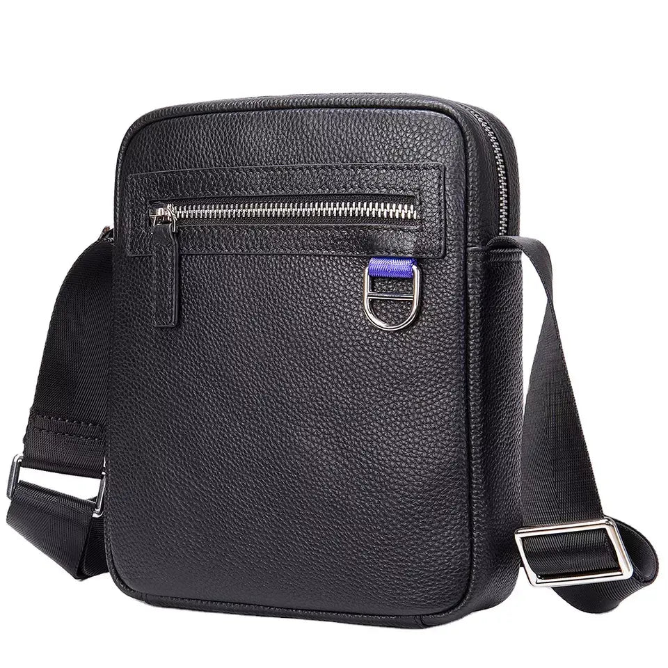 Vegan Leather Messenger Bag