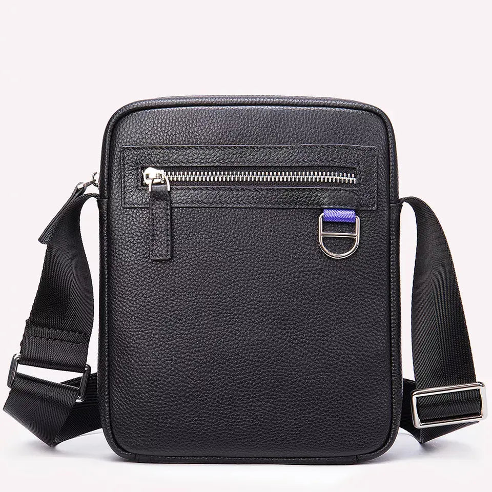 Vegan Leather Messenger Bag