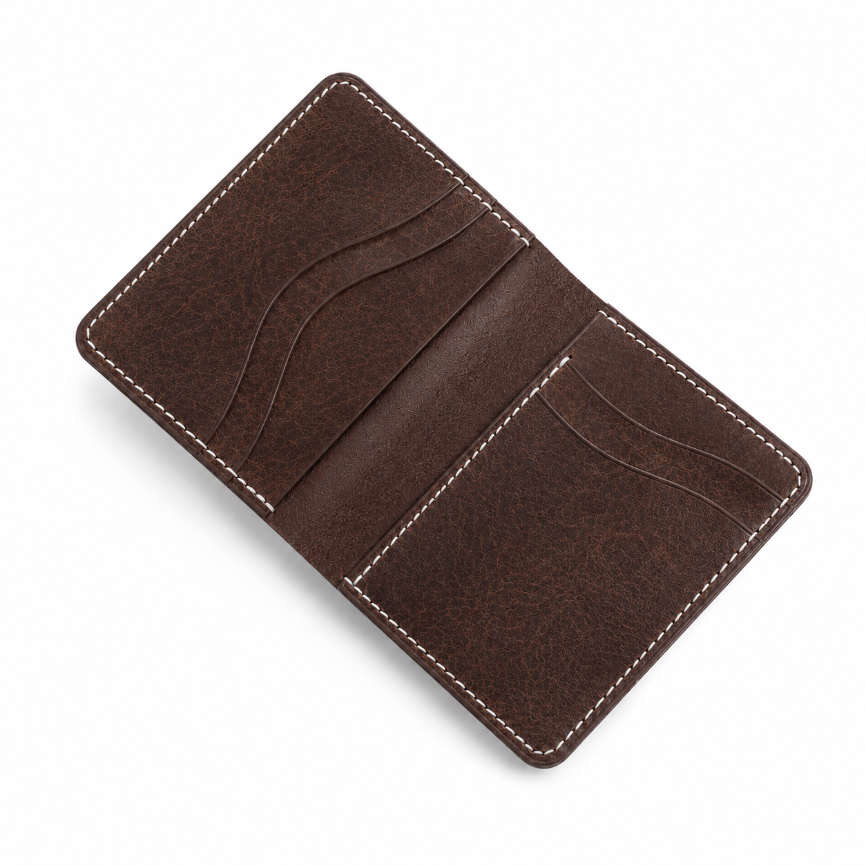 DELVAE Cactus Leather Wallet - Vegan Slim Bifold