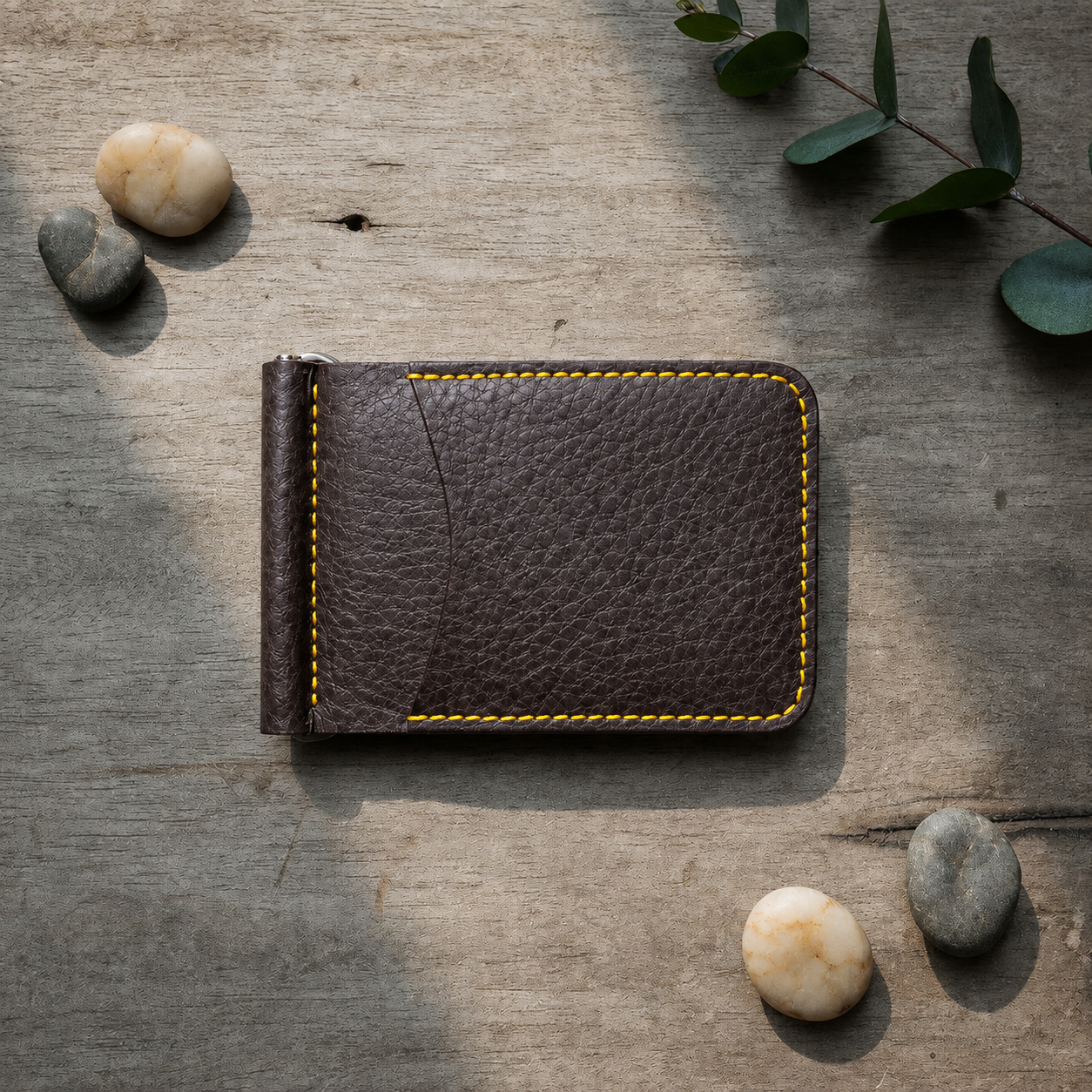DELVAE Cactus Money clip - Vegan Money clip