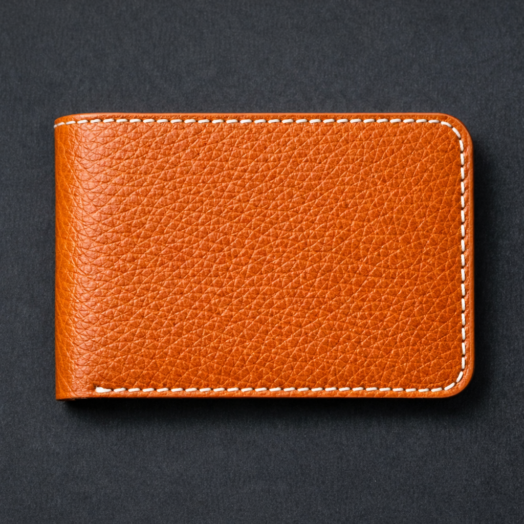 DELVAE Cactus Leather Wallet - Vegan Slim Bifold