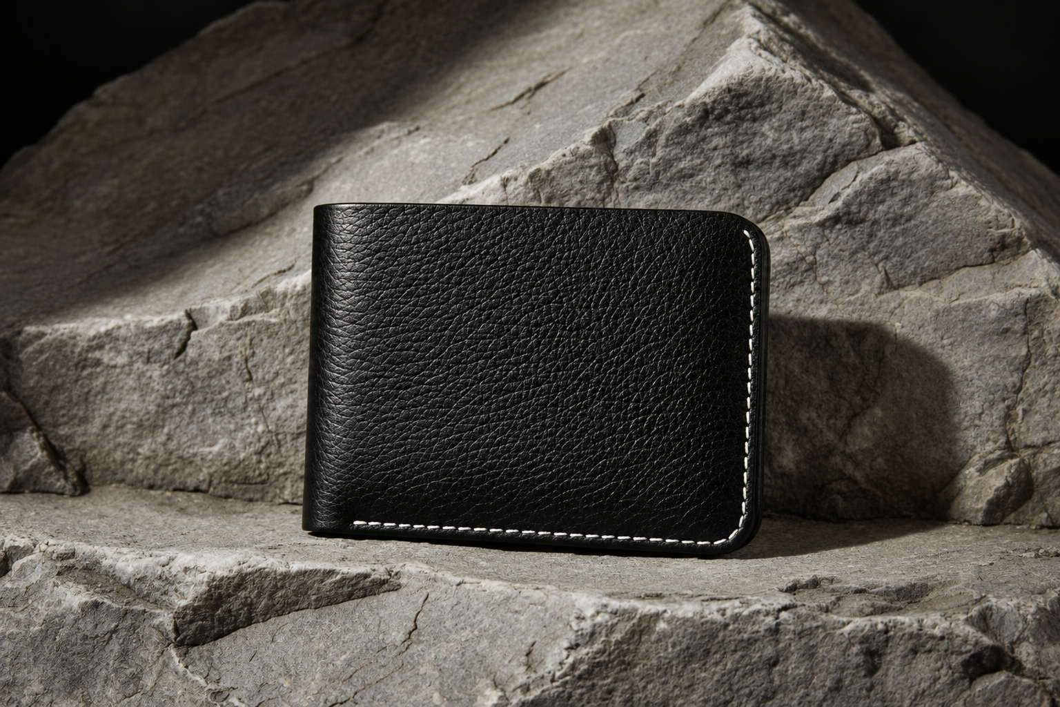 DELVAE Cactus Leather Wallet - Vegan Slim Bifold