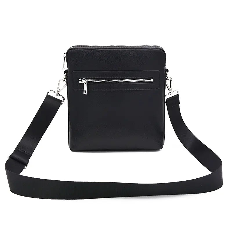 Vegan Leather Small Messenger Bag