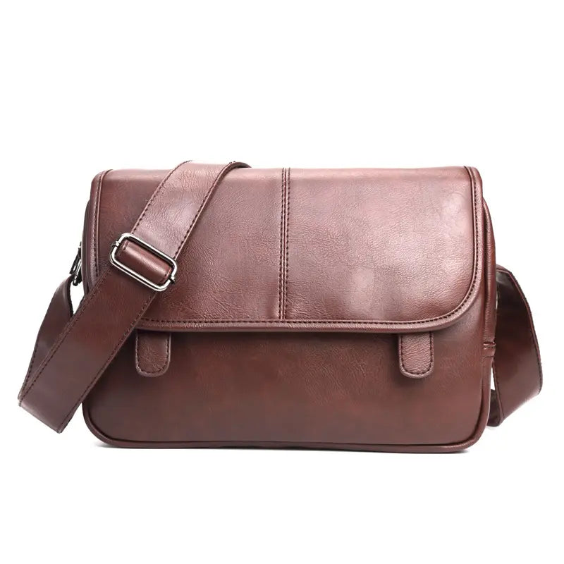 slim men's messenger bag