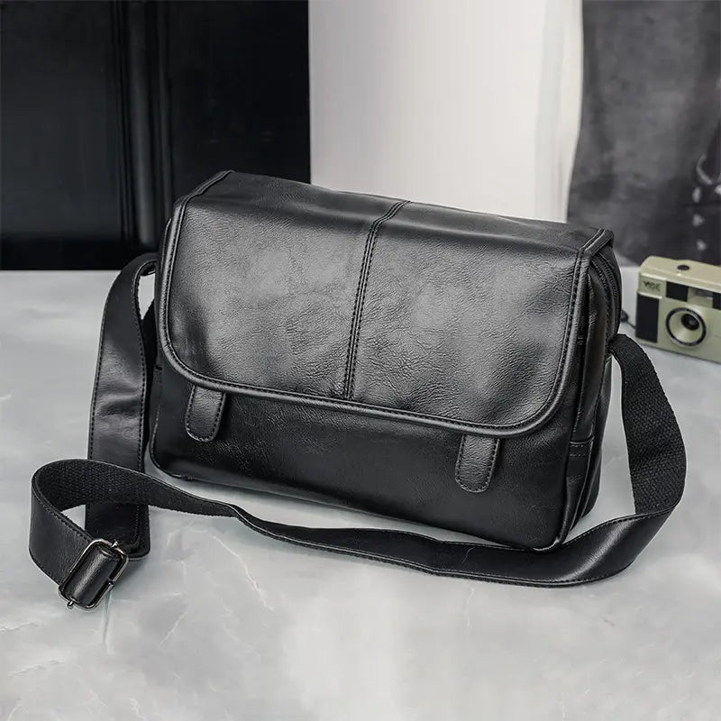 slim men's messenger bag